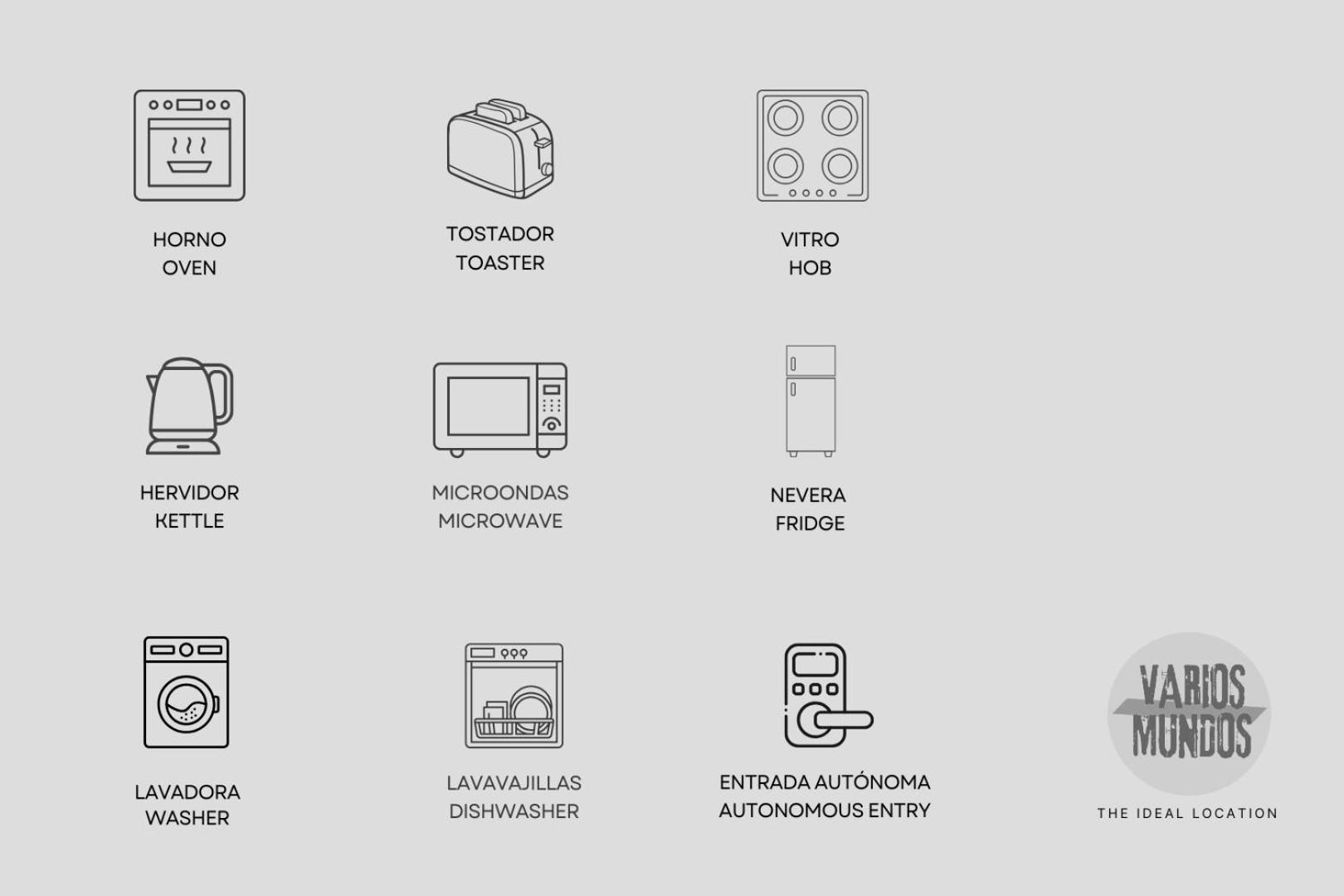 Con Parking 4, Vive La Latina Appartement
